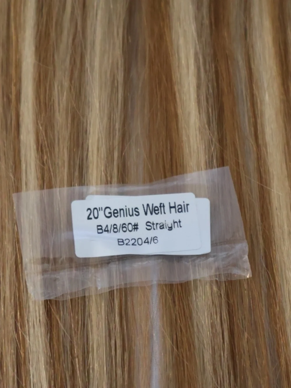 NEW 12A grade human hair genius weft level #8/#60 rooted 20 inch hair extensions